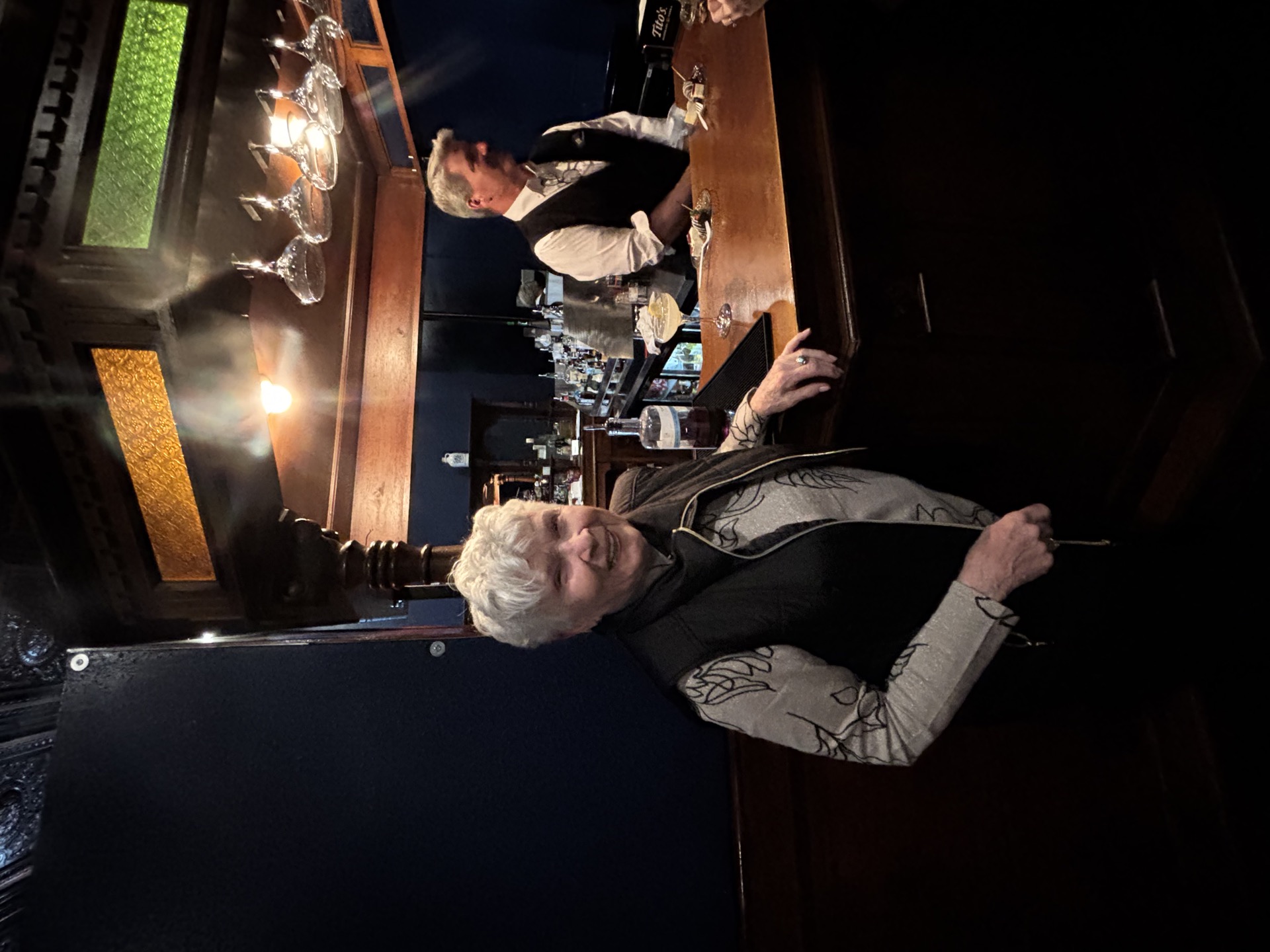Guest at the bar