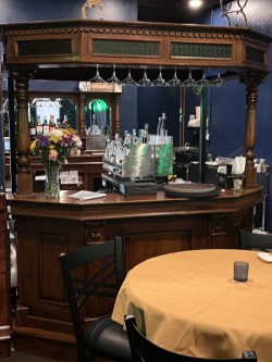 Bar from the side